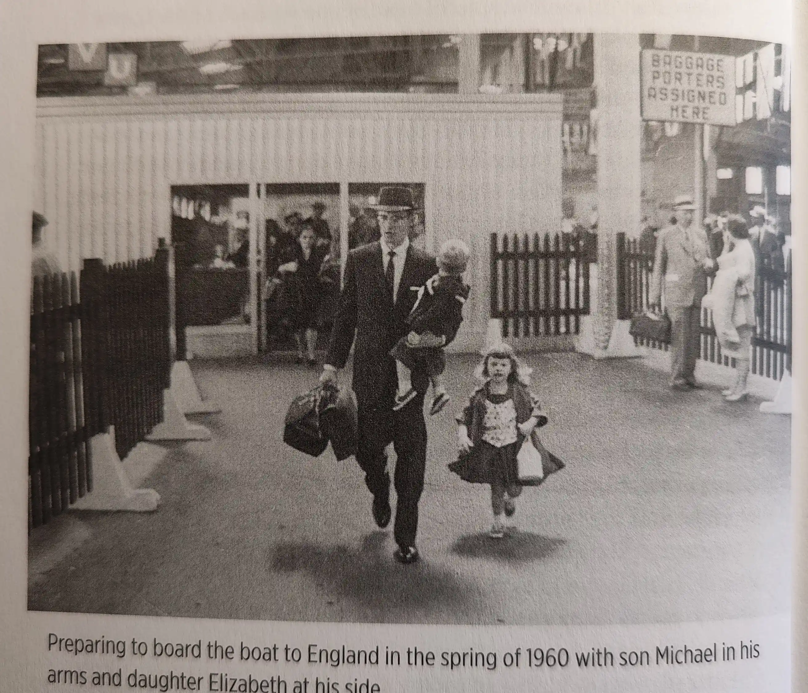 1960 RCM with son and daughter